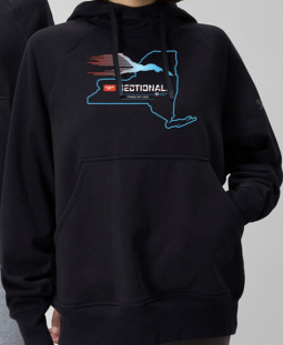 Speedo Black Hoodie w/ Sectionals logo